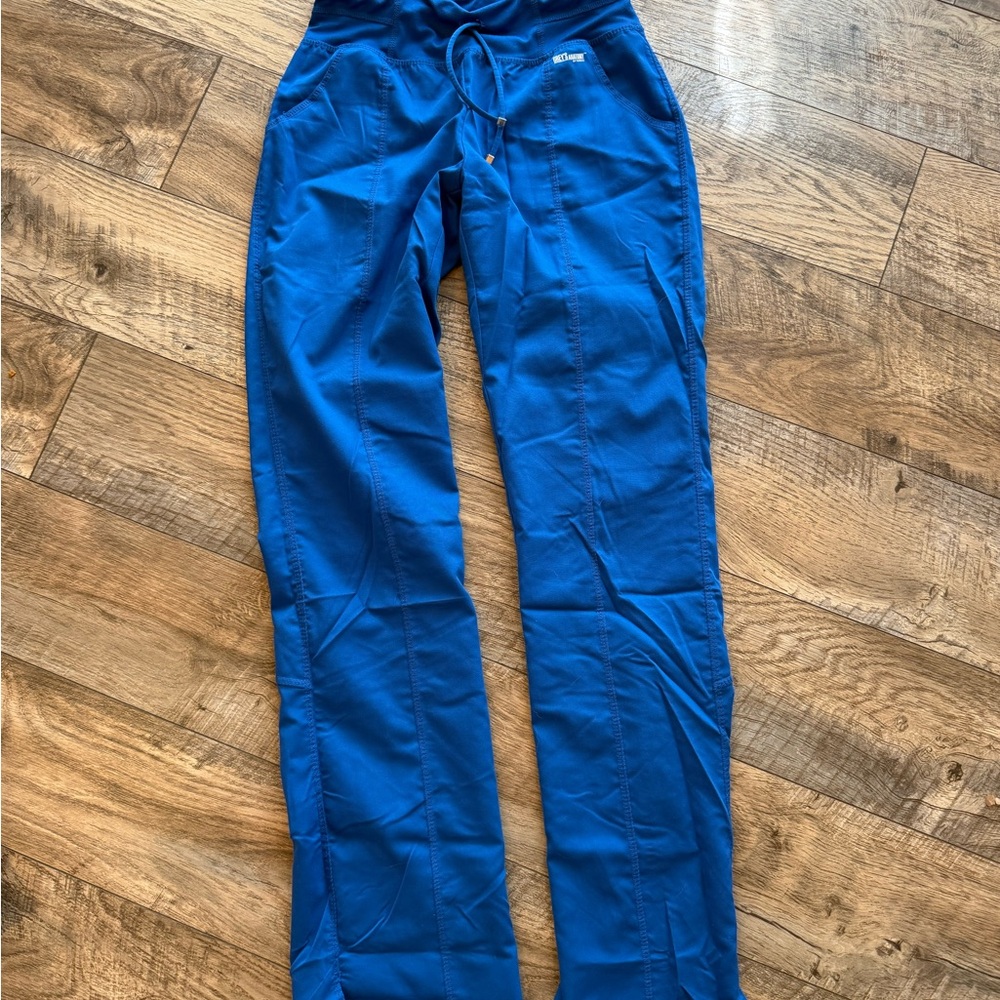 Grey's Anatomy Royal Blue Scrub Pants XXS